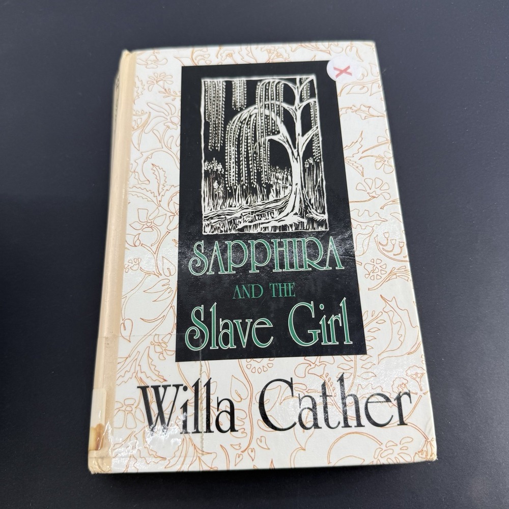 Sapphira and the Slave Girl Willa Cather 1992 Thorndike Large Print Hardcover